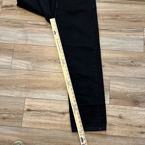 Men's Levis 505 Regular Fit Denim Jeans SZ 36x30 Black Cotton Modern Red Tab - Picture 11 of 12